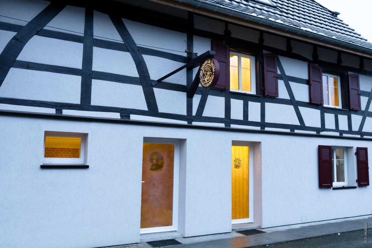 Gite Les Sabots De Paille, Alsace Haut-Rhin Ballesdorf Buitenkant foto