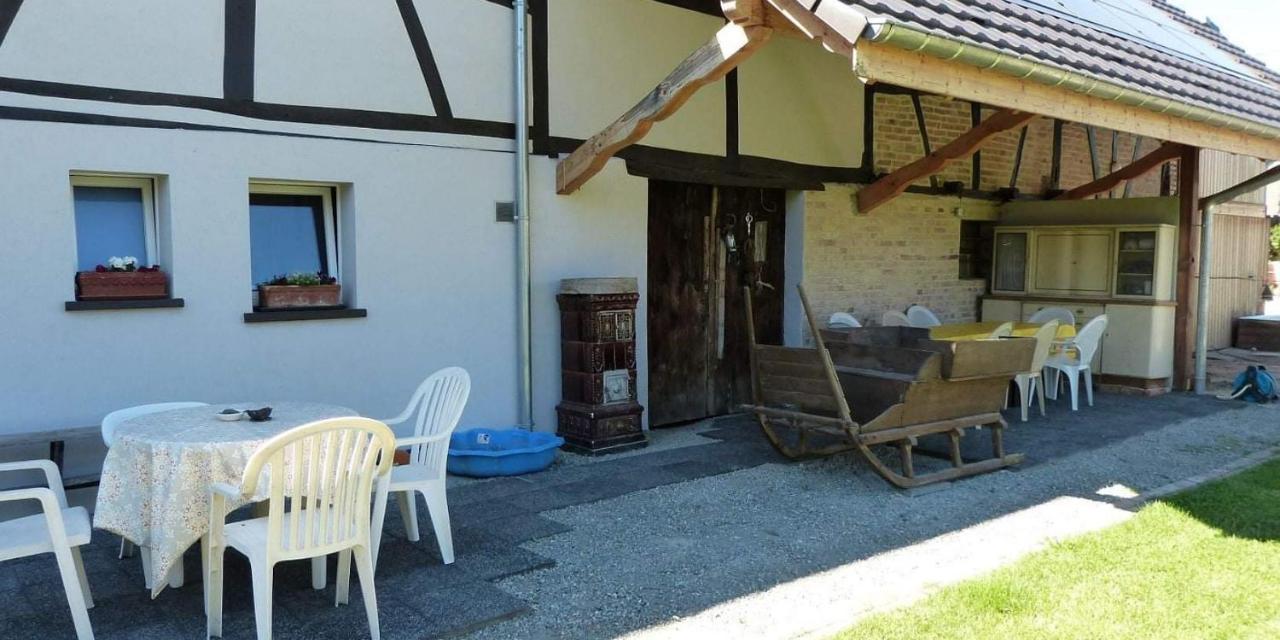 Gite Les Sabots De Paille, Alsace Haut-Rhin Ballesdorf Buitenkant foto